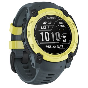 0753759339456 - GARMIN Instinct E Twilight 40 mm Smartwatch dunkelgrün lime