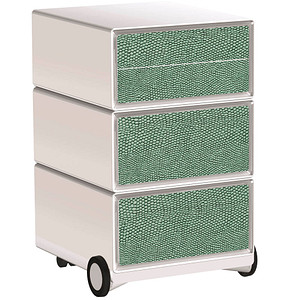 PAPERFLOW easyBox Contents Rollcontainer weiß, bunt 62045 4 Auszüge 39,0 x 43,6 x 64,2 cm
