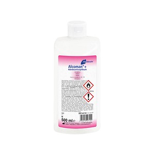 4250016407195 - Meditrade ALCOMAN® plus Händeantiseptikum Gebrauchsfertiges hochwirksames alkoholisches Händedesinfektionsmittel 500 ml - Flasche 4250016407195 - Meditrade ALCOMAN® plus Händeantiseptikum Gebrauchsfertiges hochwirksames alkoholisches Händedesinfektionsmittel 500 ml - Flasche