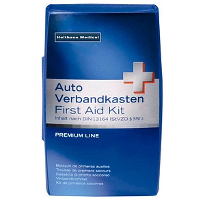 Holthaus Medical Verbandskasten PREMIUM DIN 13164 blau