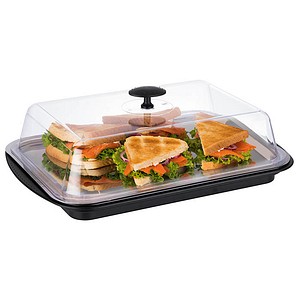 4004133090910 - Buffet-Vitrine Servierplatten Gr B H L 43 cm x 14 cm x 29 cm schwarz (schwarz transparent) Küchenaufbewahrung Lebensmittelaufbewahrung Weitere Küchenhelfer Servierplatten mit Haube 43x29 cm inkl Kühlakkus 4004133090910 - Buffet-Vitrine Servierplatten Gr B H L 43 cm x 14 cm x 29 cm schwarz (schwarz transparent) Küchenaufbewahrung Lebensmittelaufbewahrung Weitere Küchenhelfer Servierplatten mit Haube 43x29 cm inkl Kühlakkus