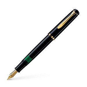 4012700994004 - Classic M200 Kolbenfüller schwarz gold M (mittel) 4012700994004 Pelikan