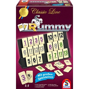 4001504492823 - Classic Line MyRummy mit großen Spielfiguren Überarbeitung