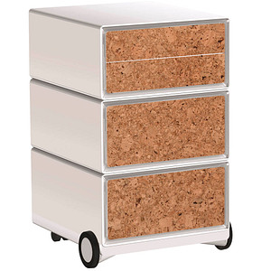 PAPERFLOW easyBox Contents Rollcontainer weiß, bunt 62606 4 Auszüge 39,0 x 43,6 x 64,2 cm