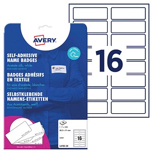 4004182147832 - L4783-20 Etiketten 889 x 31 mm Acetatseide Weiß 320 St Wiederablösbar Namens-Etiketten Namensschild-Etiketten Laser Kopie 20 Blatt DIN A4