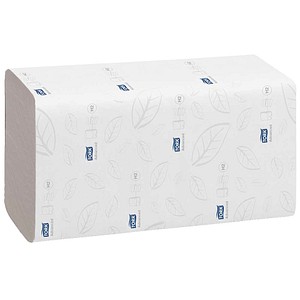 7322540828511 - 129089 H2 Papierhandtücher 21x 26 cm weiß Interfold Falz Flushable schnell auflösend 7322540828511 4200 Tuch