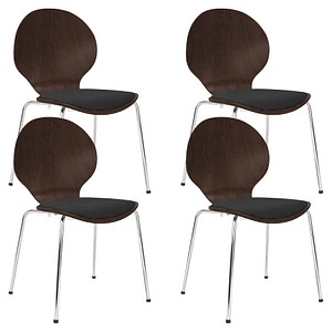5901747065176 - Cafe VI Besucherstühle wenge 5901747065176 WCC11-AT6Z-FACY89-330300 4 Stück 5901747065176 - Cafe VI Besucherstühle wenge 5901747065176 WCC11-AT6Z-FACY89-330300 4 Stück