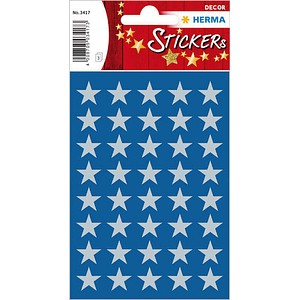4008705034173 - 3417 14mm 5zackig Schmucketikett Sterne silber 4008705034173 120 Stück