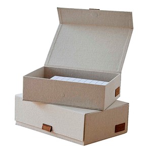 LOVE !T STORE !T Premium Aufbewahrungsboxen-Set beige, 1 Set