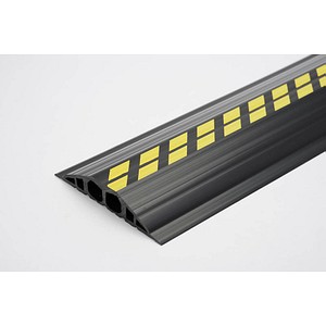 4250619600504 - EHA Kabelbrücke aus PVC LxBxH 1500 x 200 x 35 mm schwarz   gelb