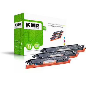 4011324122725 - H-T149CMY Tonerkassette Kombi-Pack ersetzt HP 126A CE311A CE312A CE313A Cyan Magenta Gelb 1000 Seiten Kompatibel Toner Kombi-Pack 4011324122725 - H-T149CMY Tonerkassette Kombi-Pack ersetzt HP 126A CE311A CE312A CE313A Cyan Magenta Gelb 1000 Seiten Kompatibel Toner Kombi-Pack