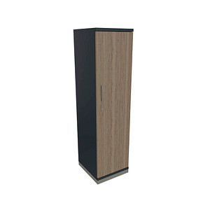 4260429764884 - fm Aktenschrank Sidney 4260429764884 lavagrau eiche 3 Fachböden 400 x 442 x 1517 cm