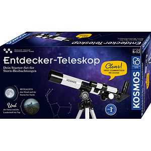 KOSMOS Entdecker Teleskop 20-fach/100-fach - 20 mm