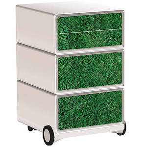 PAPERFLOW easyBox Contents Rollcontainer weiß, bunt 62034 4 Auszüge 39,0 x 43,6 x 64,2 cm