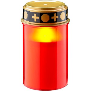 4040849743665 - GOOBAY 74366 - LED Grablicht rot mit Flackerflamme Timerfunktion 4040849743665 - GOOBAY 74366 - LED Grablicht rot mit Flackerflamme Timerfunktion