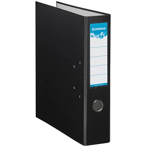 DONAU Klassik Ordner schwarz Karton 7,5 cm DIN A4 DONAU Klassik Ordner schwarz Karton 7,5 cm DIN A4