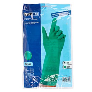 4015544266603 - Hygostar nitril-handschuh professional grün allergiefrei GRÖßE s 34CM 2666 - Franz Mensch