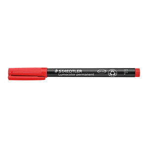 4007817332276 - Folienstift F rot 06 mm permanent 4007817332276 Staedtler (Lumocolor) 10 Stück 4007817332276 - Folienstift F rot 06 mm permanent 4007817332276 Staedtler (Lumocolor) 10 Stück