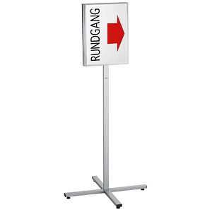 4005546742113 - DURABLE 502957 - Info-Bodenständer A3 für Außenbereich anthrazit