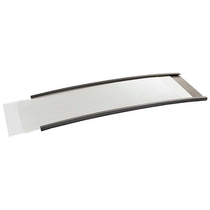 SPRINTIS Etikettenhalter magnetisch schwarz 10,0 x 4,0 cm, 100 St.