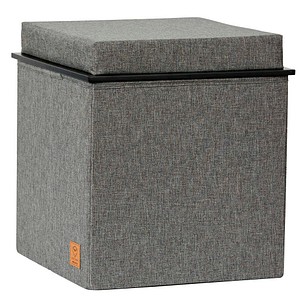 LOVE !T STORE !T Hocker mit Stauraum LOFT 679035 grau, 1 St.