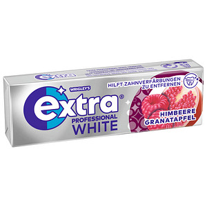 4009900544290 - PROFESSIONAL WHITE HIMBEERE GRANATAPFEL Kaugummis 30 Pack à 10 Stück 4009900544290 - PROFESSIONAL WHITE HIMBEERE GRANATAPFEL Kaugummis 30 Pack à 10 Stück
