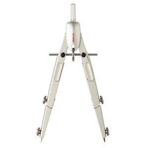 9003182556304 - 5 x Schnellverstellzirkel Studio max 340mm Länge 170mm silber