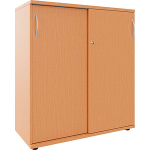 4260761570570 - Schiebetürenschrank 4260761570570 buche 2 Fachböden 1000 x 442 x 1115 cm 4260761570570 fm