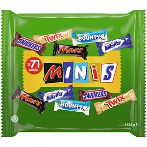 5000159560993 - MIXED Minis Schokoriegel 72 St  14250 g