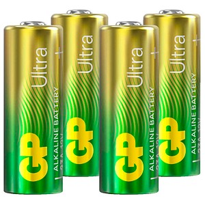 GP Batterien Ultra Long Lasting Power Alkaline Mignon AA 12 V, 4 St.