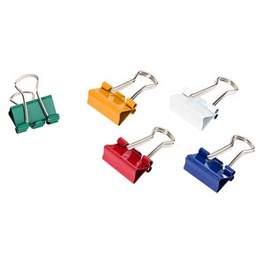 4040881856248 - 100 Foldbackklammern farbsortiert 15 cm 4040881856248 - 100 Foldbackklammern farbsortiert 15 cm