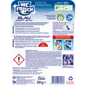 4015000969536 - BLAU KRAFT AKTIV WC-Duftspüler Chlor 500 g 4015000969536 - BLAU KRAFT AKTIV WC-Duftspüler Chlor 500 g