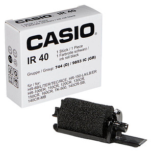 CASIO IR-40-2 (Gruppe 744) schwarz Farbrolle