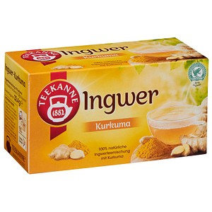 4009300014737 - Ingwer Kurkuma Tee 18 Portionen 4009300014737 TEEKANNE 32 Gramm