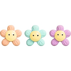 BRUNNEN Radiergummi Happy Hippie 3D farbsortiert, 1 St.