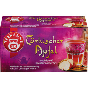 4009300008033 - TEEKANNE Türkischer Apfel Früchtetee Apfel Feige 20 Stück à 275 g