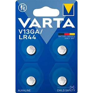 4008496017904 - 4 VARTA Knopfzellen V13GALR44 15 V 4008496017904 Varta 4 Stück 4008496017904 - 4 VARTA Knopfzellen V13GALR44 15 V 4008496017904 Varta 4 Stück