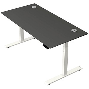 4044917451483 - Move 2 Plus elektrisch höhenverstellbarer Schreibtisch anthrazit rechteckig T-Fuß-Gestell weiß 1600 x 800 cm 4044917451483 Ke 4044917451483 - Move 2 Plus elektrisch höhenverstellbarer Schreibtisch anthrazit rechteckig T-Fuß-Gestell weiß 1600 x 800 cm 4044917451483 Ke