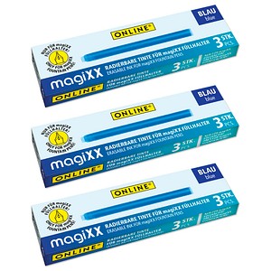 4014421702012 - magiXX Tintenpatronen für Füller blau 3x 3 St