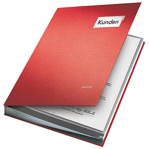 LEITZ Unterschriftenmappe Unterschritsmappe 5700 20 Fächer rot LEITZ Unterschriftenmappe Unterschritsmappe 5700 20 Fächer rot