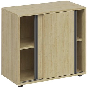 4260672333226 - fm Schiebetürenschrank home office 4260672333226 akazie 1 Fachboden 800 x 400 x 734 cm