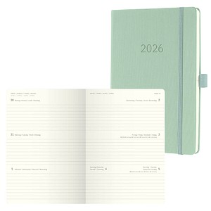 4004360772818 - Wochenkalender Conceptum ca A5 Hardcover mint green 2026