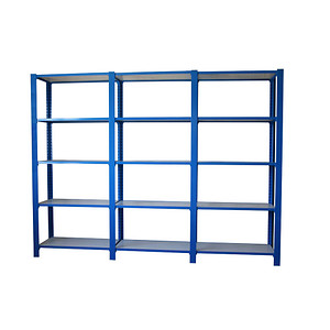 8435104999684 - Regal OFFICLICK 8435104999684 blau weiß 2700 x 300 x 2100 cm 8435104999684 Simonrack