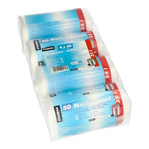 4002911204603 - Müllbeutel HDPE 35 l 69 cm x 55 cm transparent 12460 4002911204603 12460 200 Stück 4002911204603 - Müllbeutel HDPE 35 l 69 cm x 55 cm transparent 12460 4002911204603 12460 200 Stück