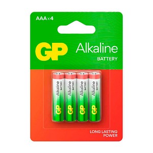 GP Batterien Long Lasting Power Alkaline Mignon AAA 1,5 V, 4 St.