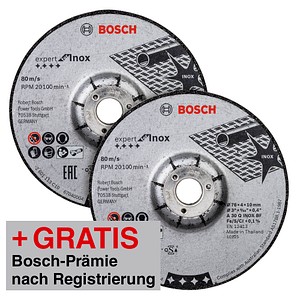 3165140913775 - 2608601705 Schruppscheiben Schruppscheibe 76x4x10mm ExpertforInox 2608601705 3165140913775 3165140913775 - 2608601705 Schruppscheiben Schruppscheibe 76x4x10mm ExpertforInox 2608601705 3165140913775
