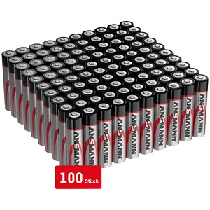 4013674182640 - Ansmann Ag - ansmann Batterien aaa 100 Stück Alkaline Micro Batterie für Lichterkette uvm