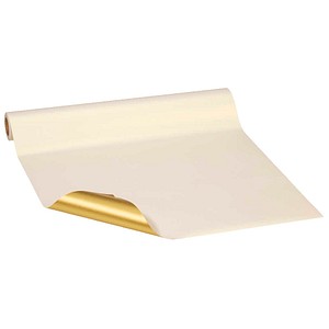 4051291068633 - Geschenkpapier Vollton Perlenglanz Uni gold 200 m