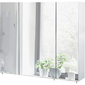 4027181094488 - Spiegelschrank Basic weiß glanz 900 x 160 x 707 cm 4027181094488 MÖBELPARTNER