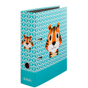 4008110298283 - Motivordner maXfile Cute Animals Tiger 50040186 A4 80mm breit 4008110298283 Herlitz